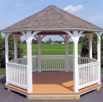 Economy Vinyl Gazebo #6